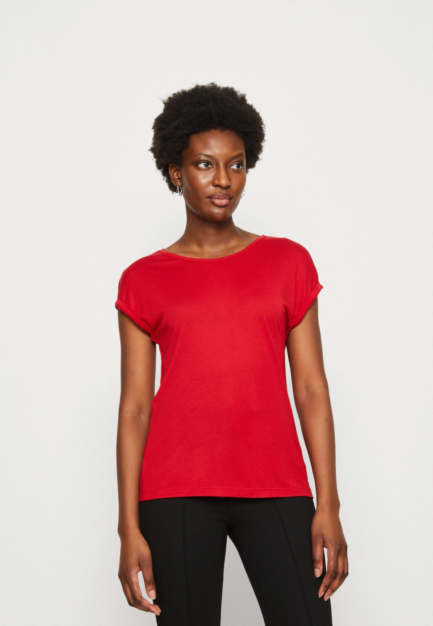 3 Pack - T-Shirt Basic - Beige/Off-White/Red