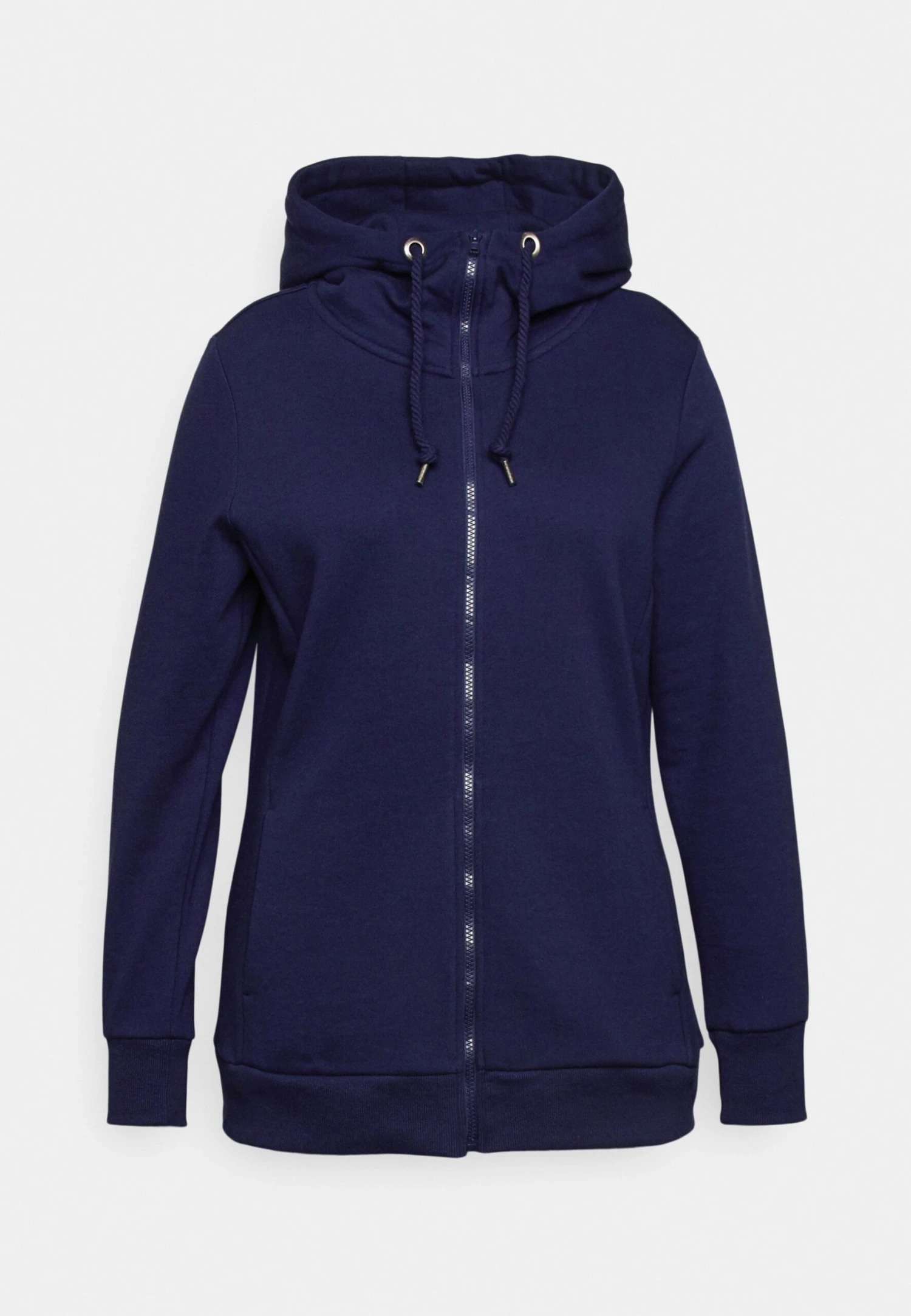 Sweater Met Rits - Dark Blue