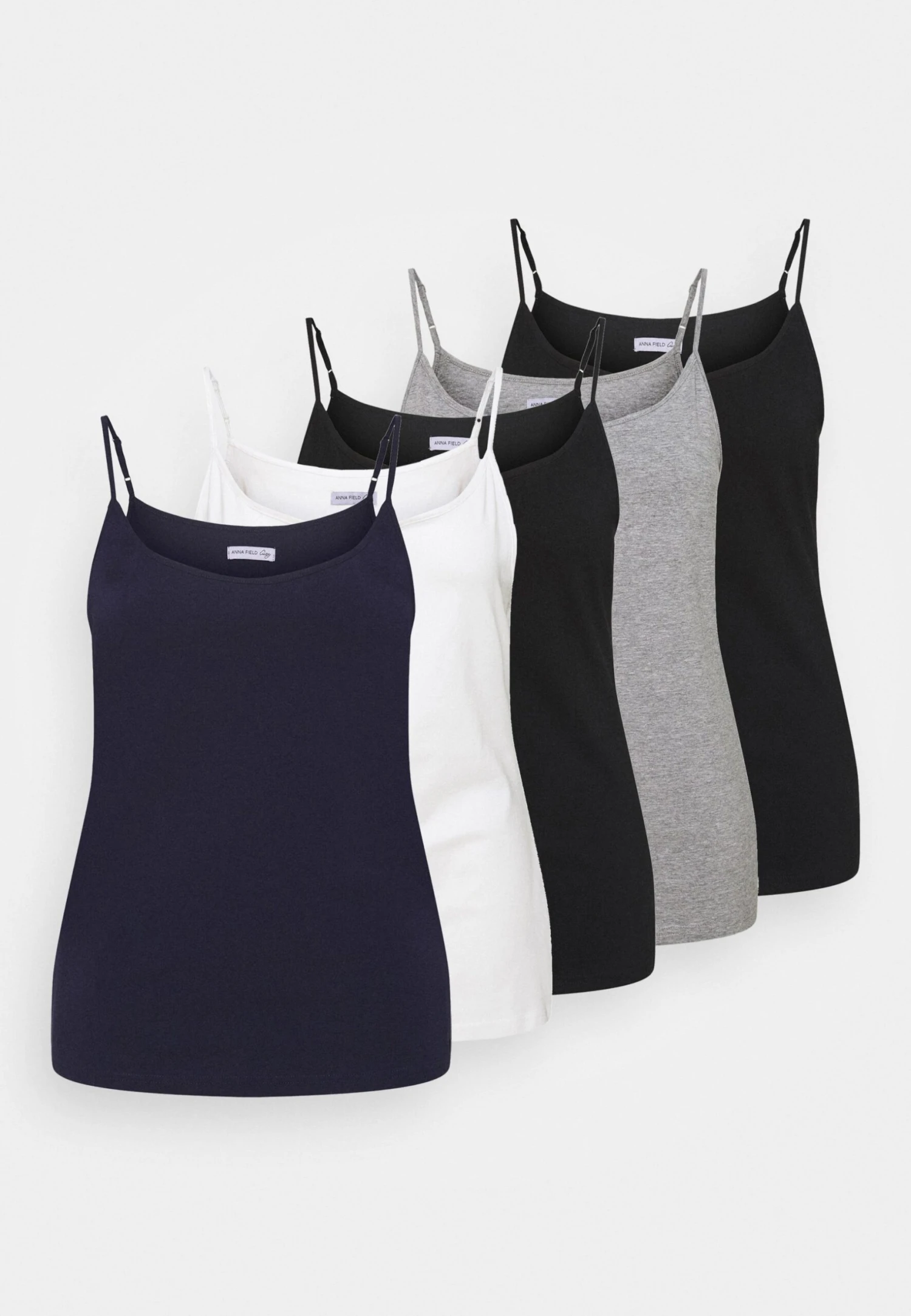 5 Pack - Top - Black/White