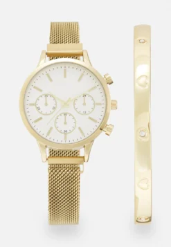 Anna Field Set - Horloge - Gold-Coloured