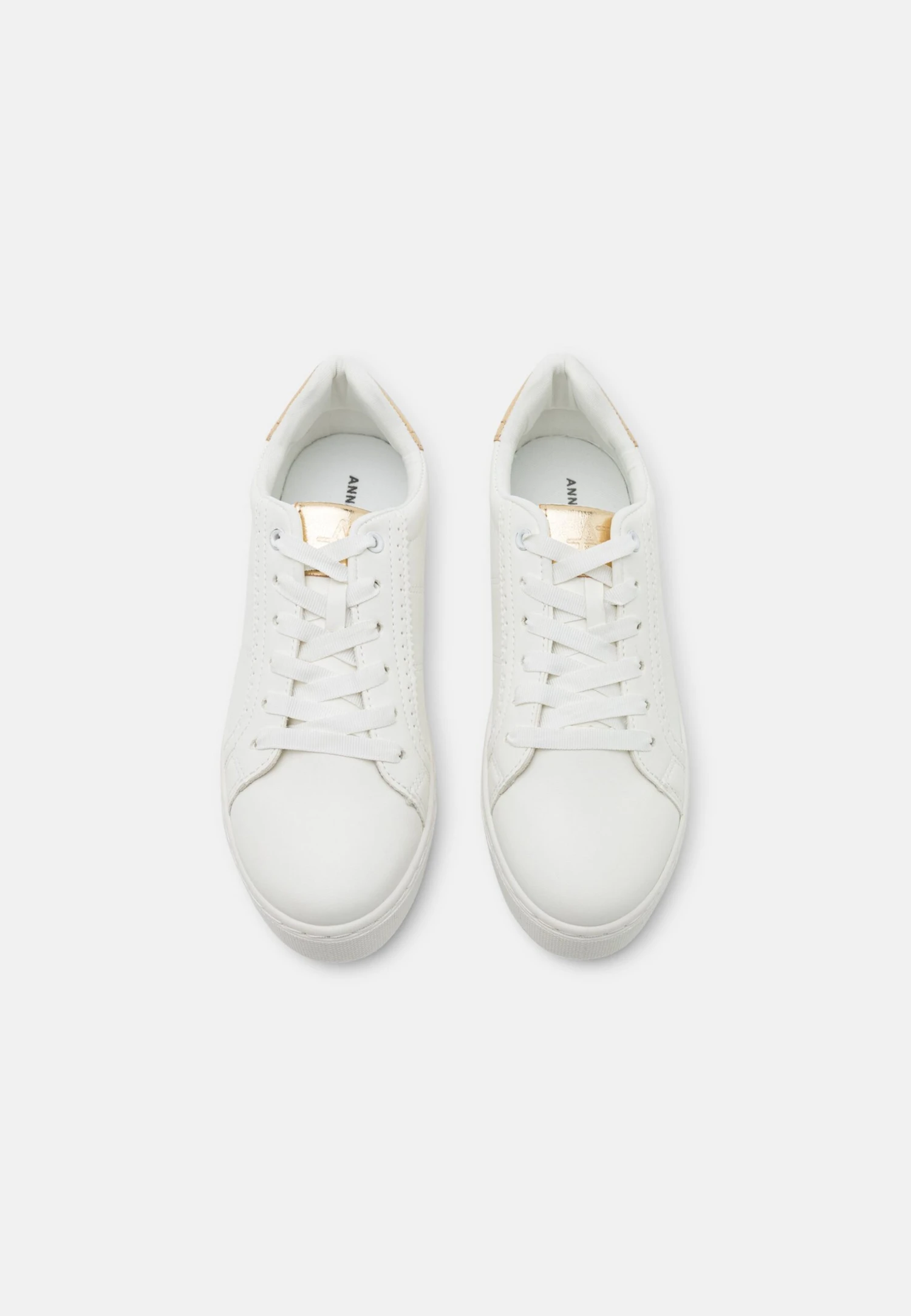 Sneakers Laag - White/Gold