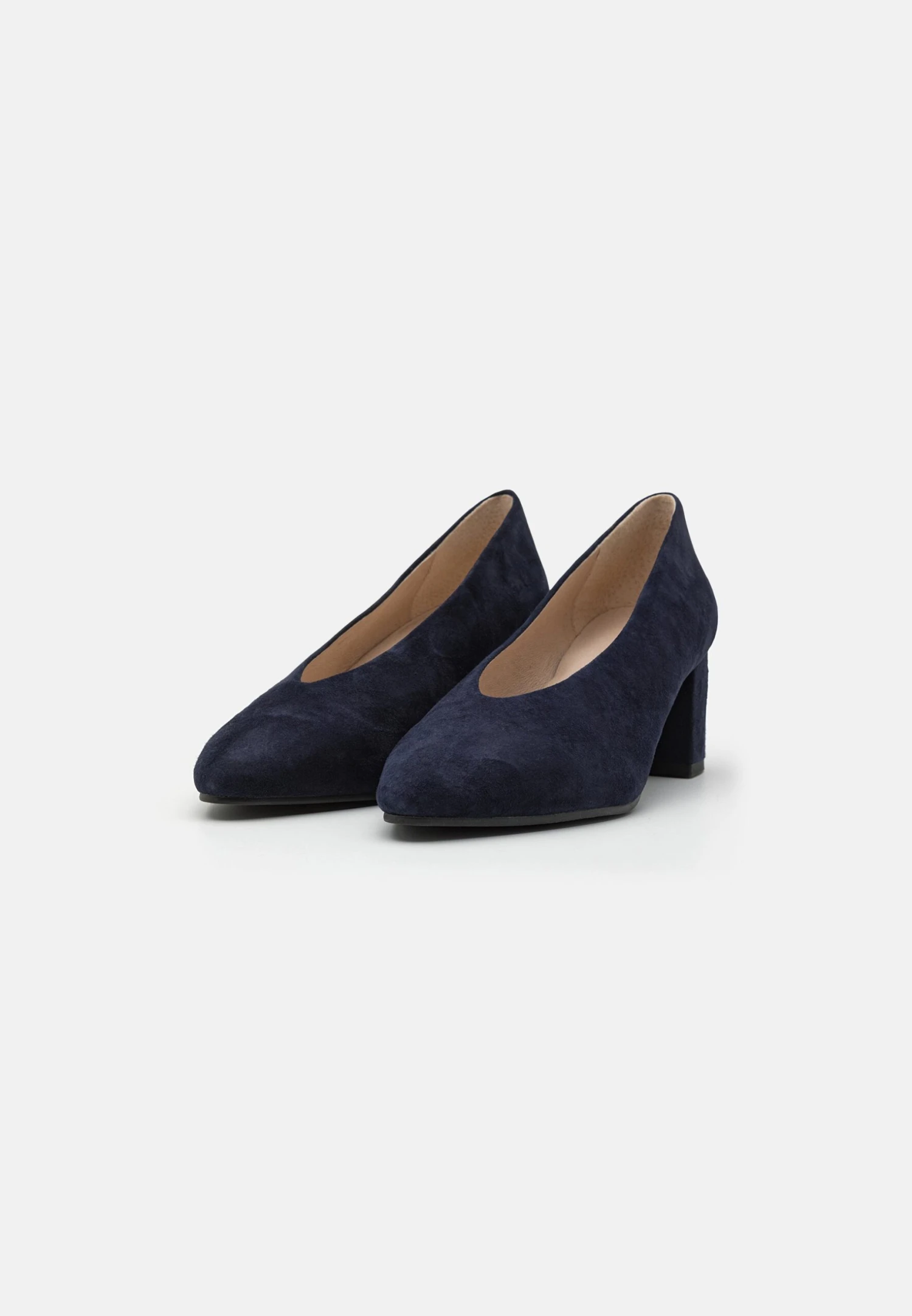 Leather - Klassieke Pumps - Dark Blue