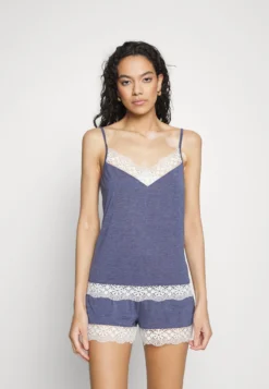 Anna Field Sarah Short Pj Set- Pyjama - Blue