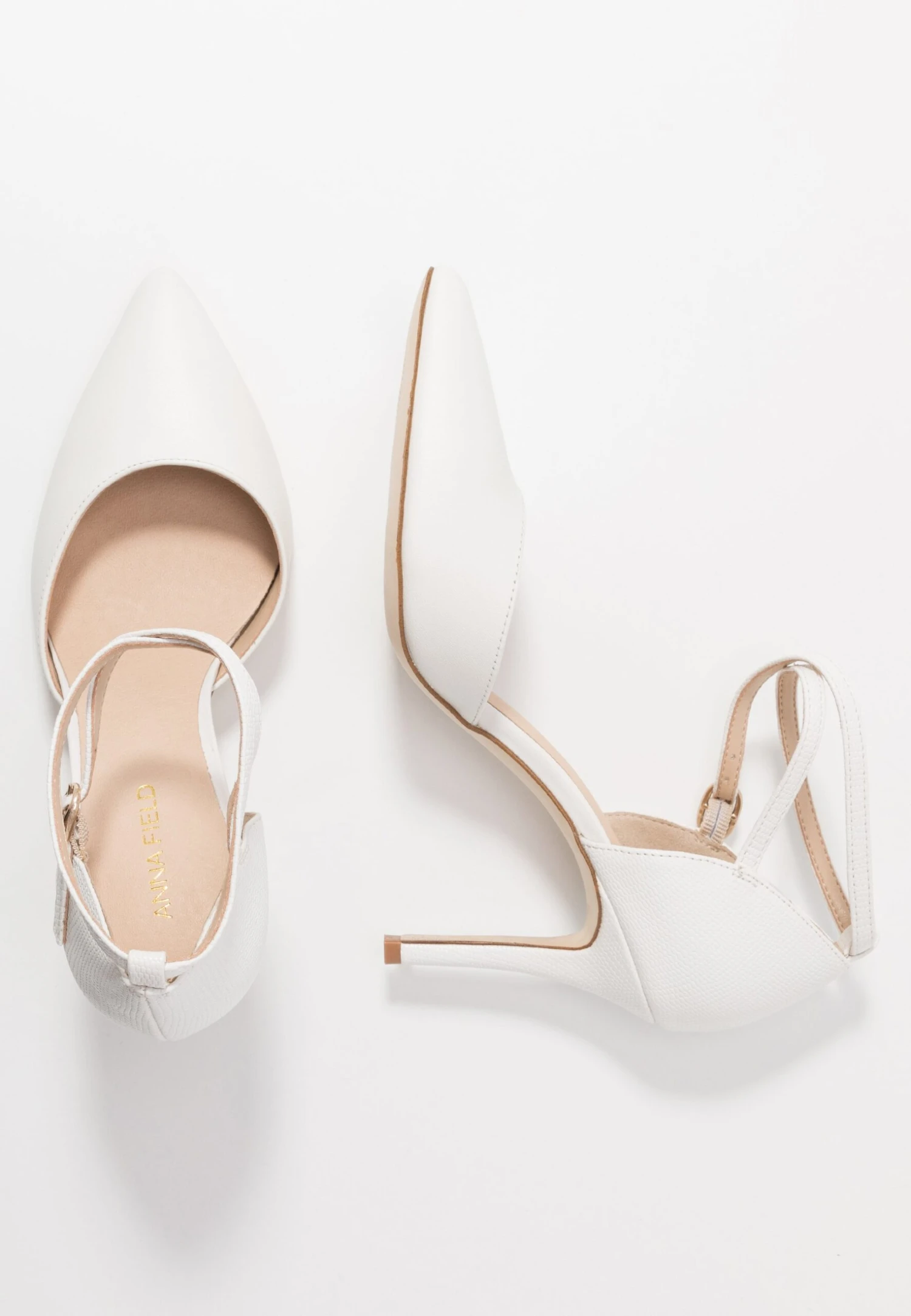 Leather Pumps - Hoge Hakken - White