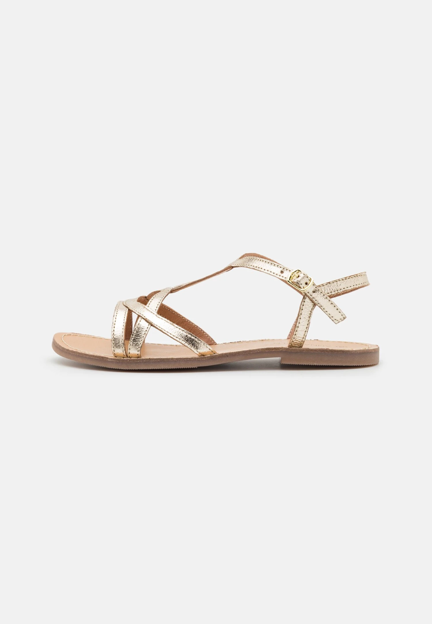 Leather - Sandalen - Gold