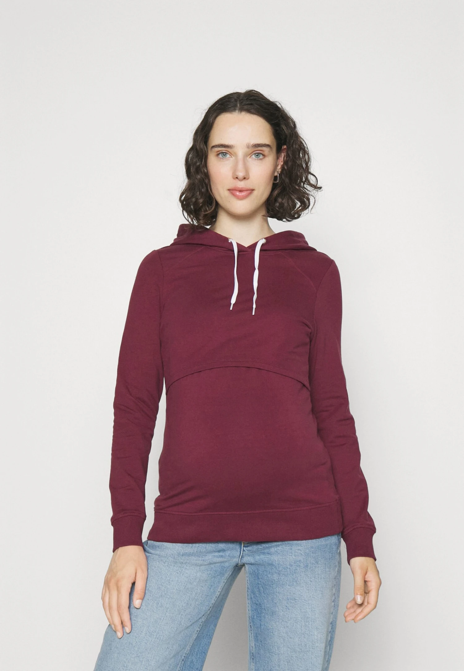 2 Pack - Hoodie - Black-White/Bordeaux