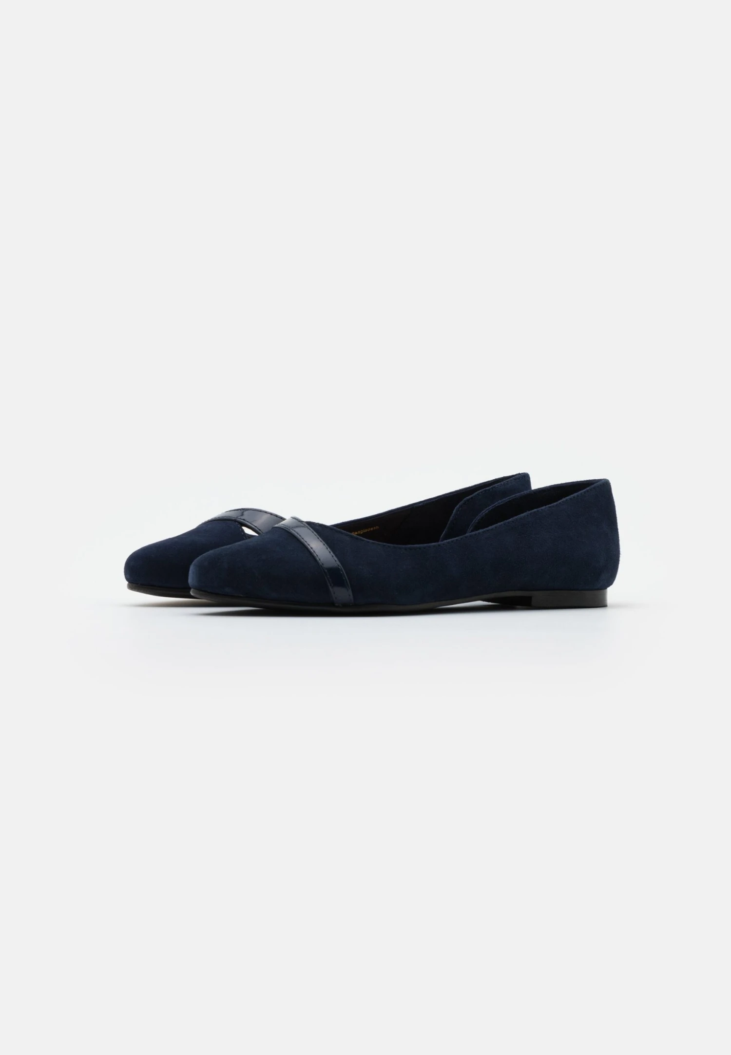 Leather- Ballerina'S - Dark Blue