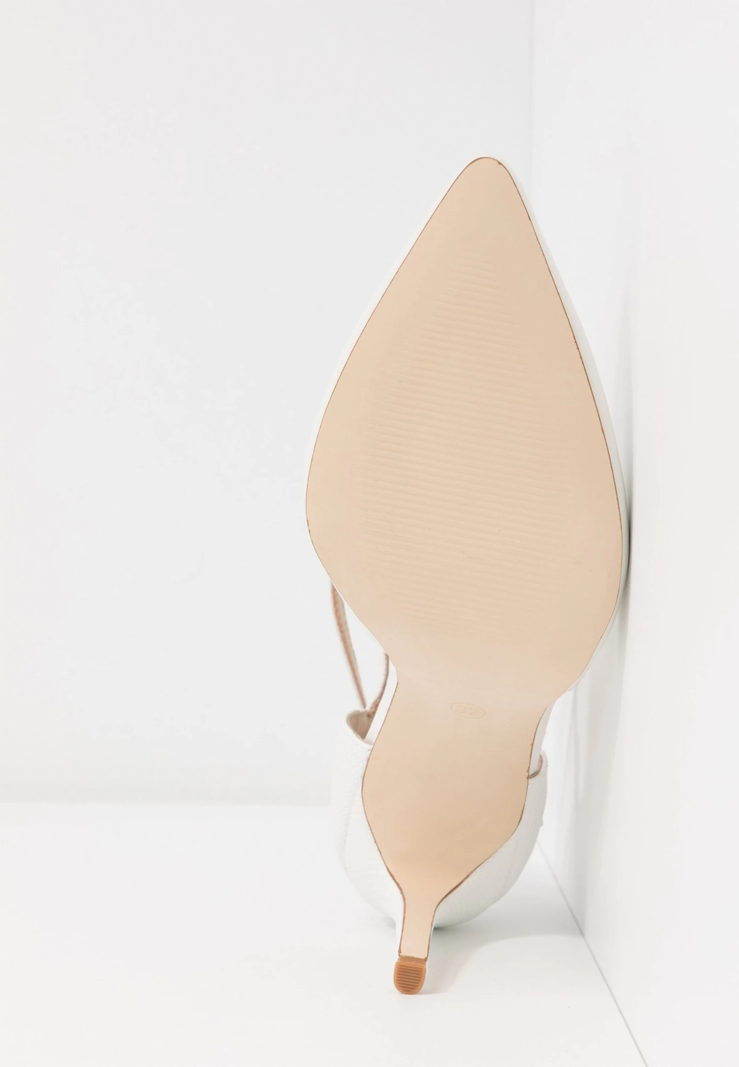 Leather Pumps - Hoge Hakken - White