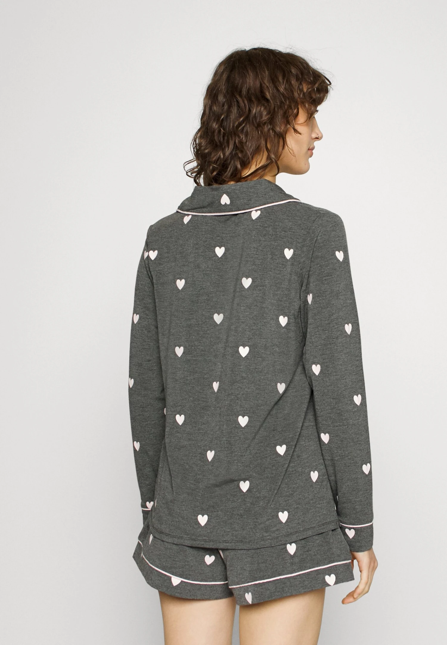 Pyjama - Dark Grey/Pink