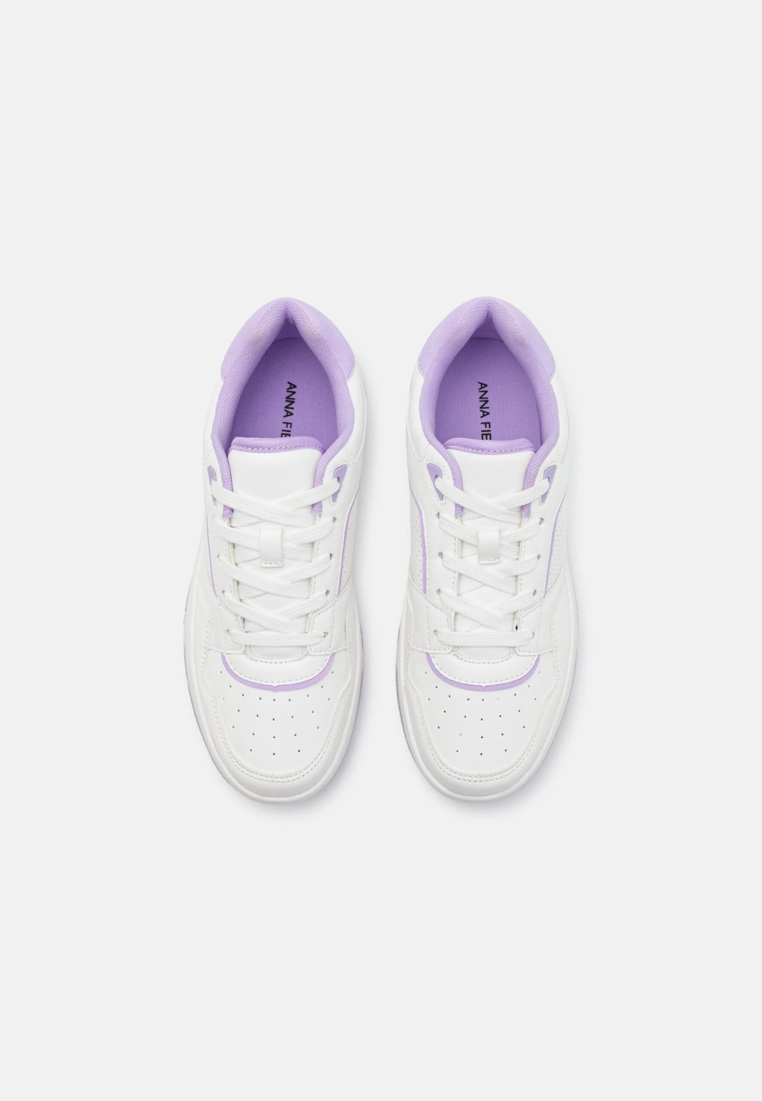 Sneakers Laag - White/Lilac