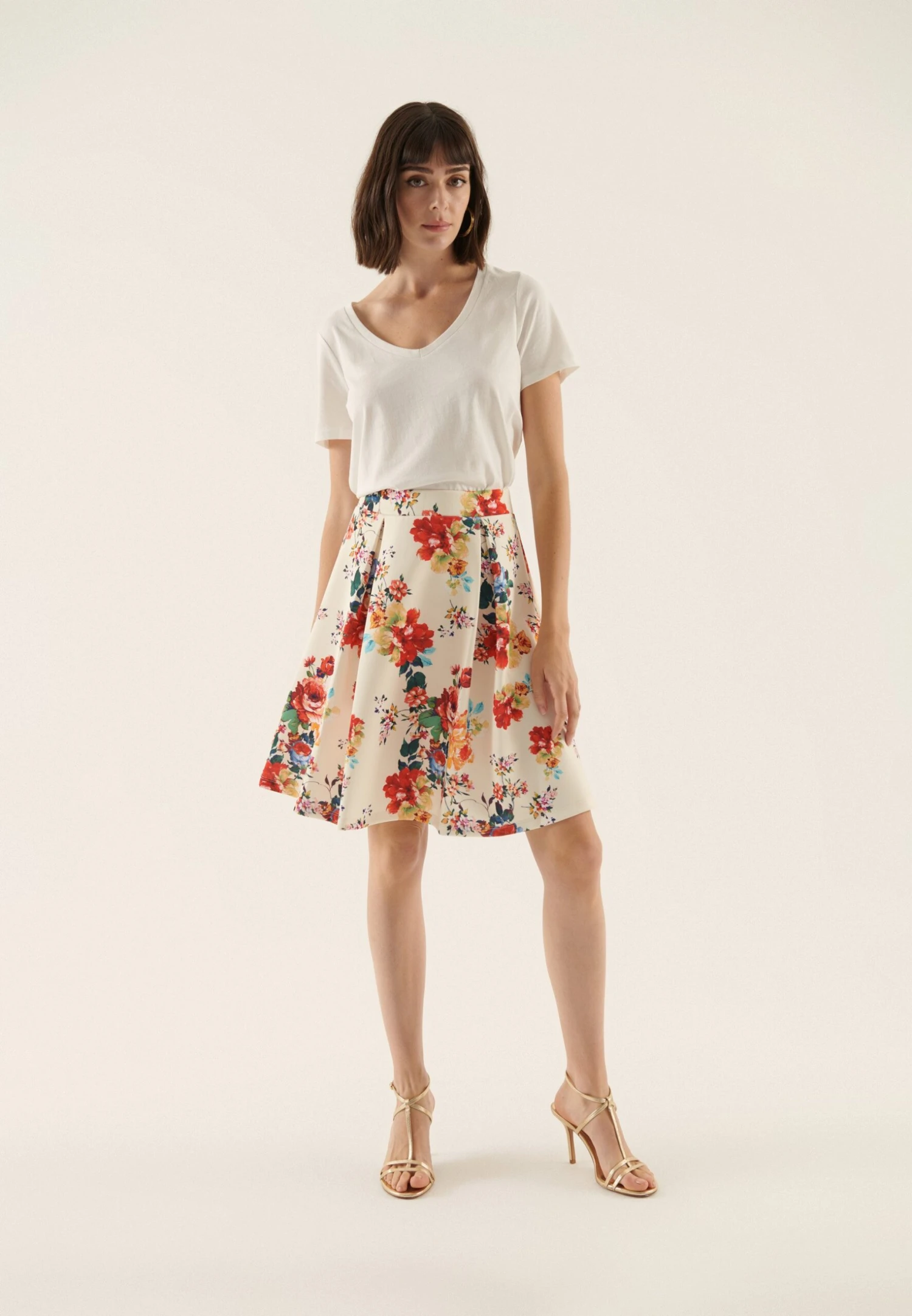 A-Lijn Rok - Multi Coloured