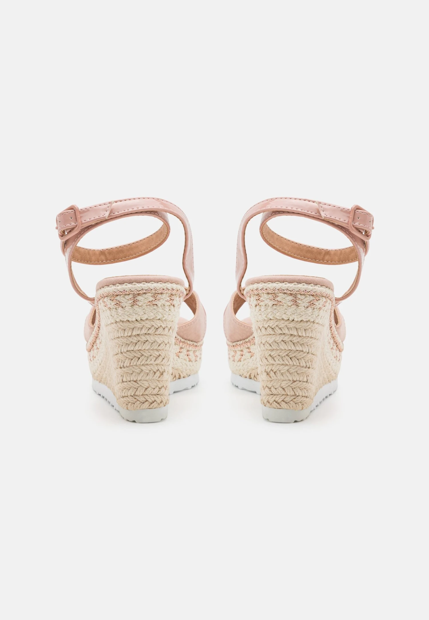 Sandalen Met Sleehak - Light Pink