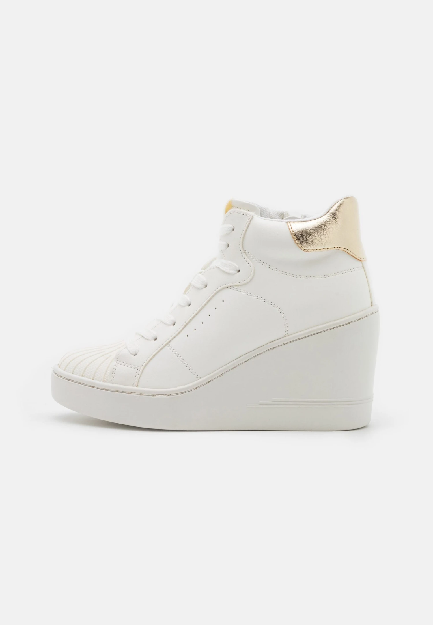 Sneakers Hoog - White/Gold