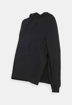 Nursing Hoodie With Slit - Hoodie - Black