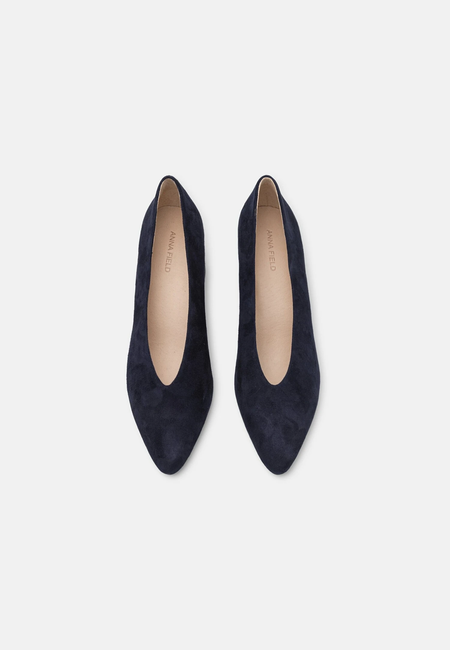 Leather - Klassieke Pumps - Dark Blue