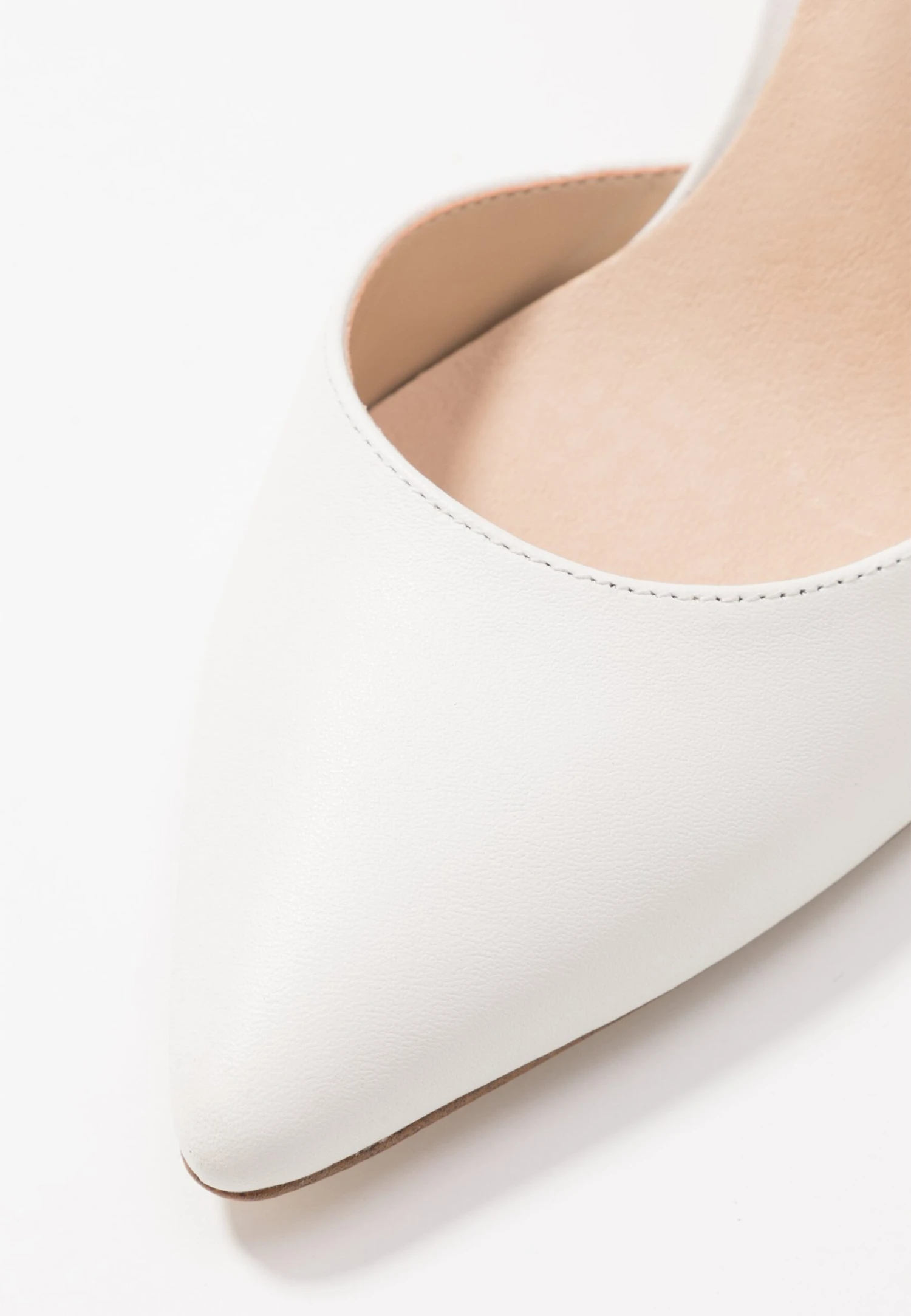Leather Pumps - Hoge Hakken - White