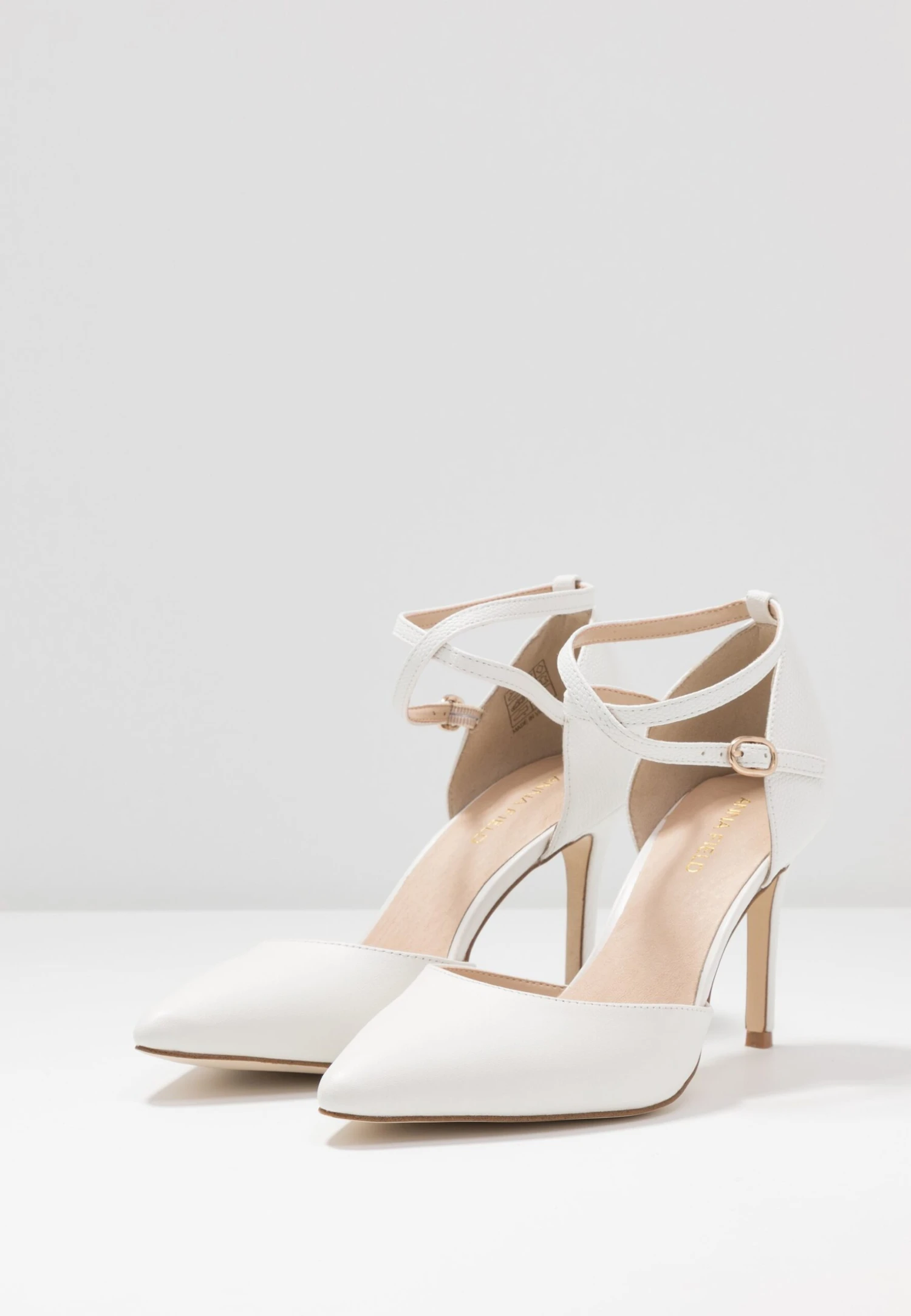 Leather Pumps - Hoge Hakken - White