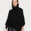 Anna Field Poncho - Black