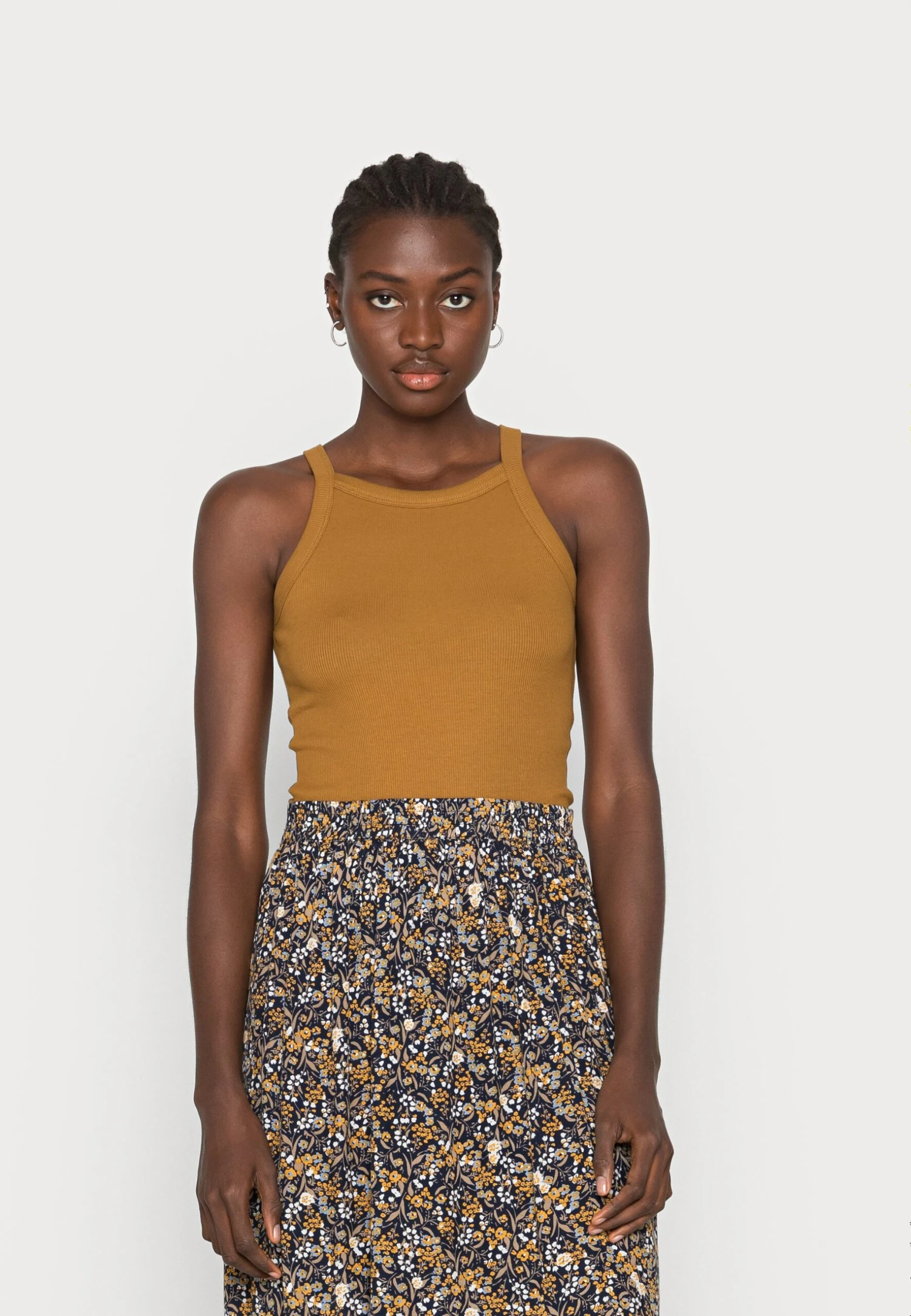 2 Pack - Top - Black/Khaki