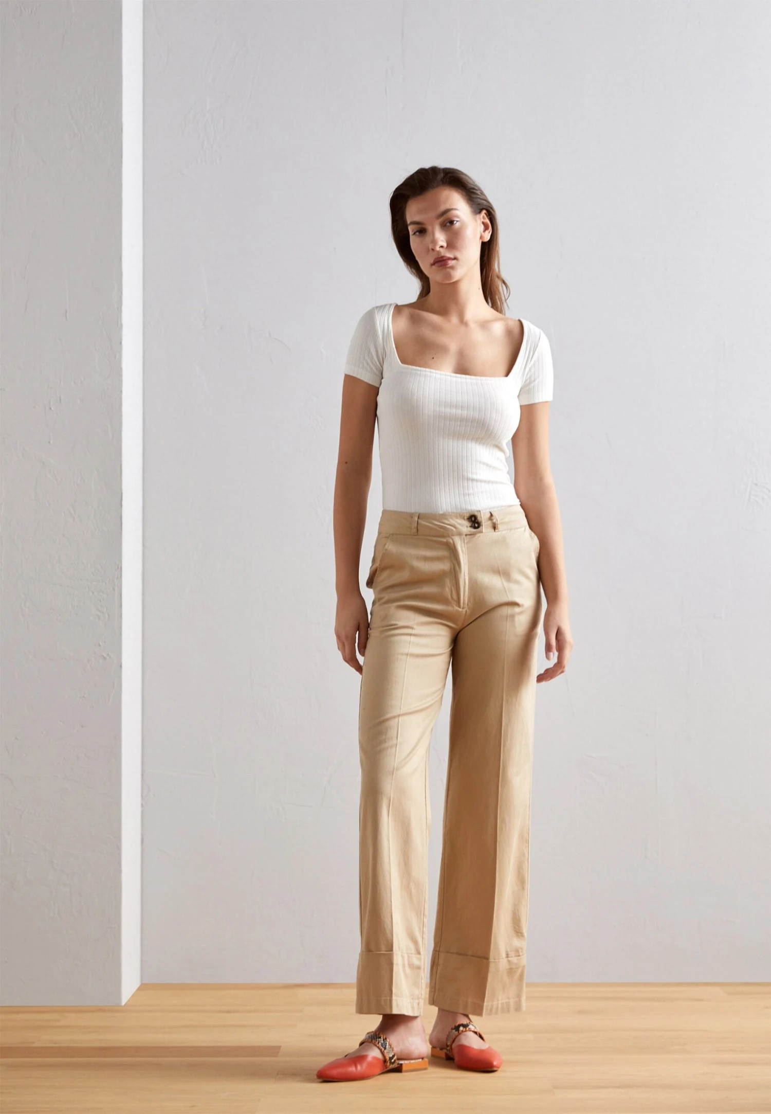 2 Pack - T-Shirt Basic - Red/White