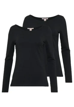 Anna Field 2 Pack - Longsleeve - Black