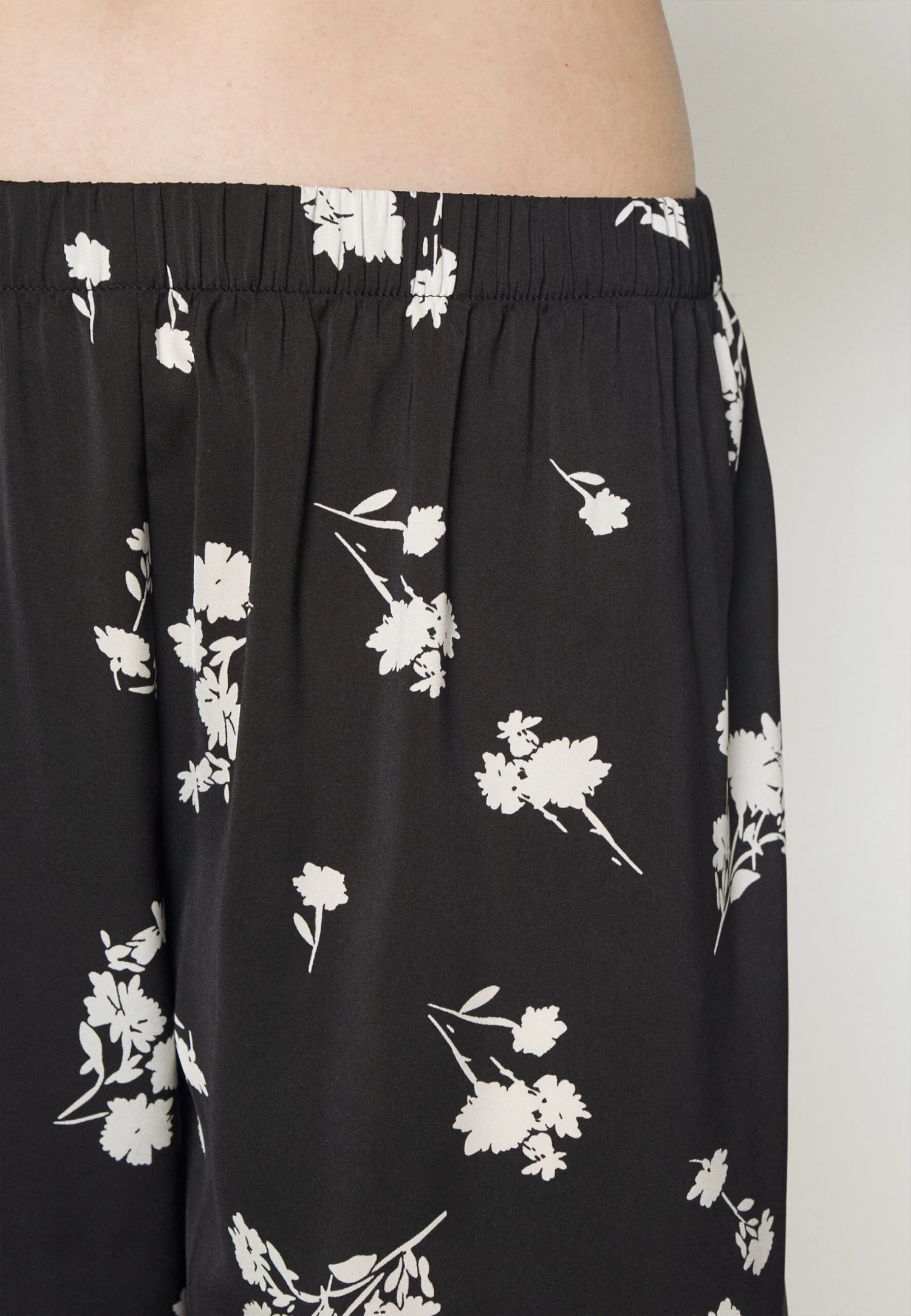 Set - Pyjama - Black/Offwhite