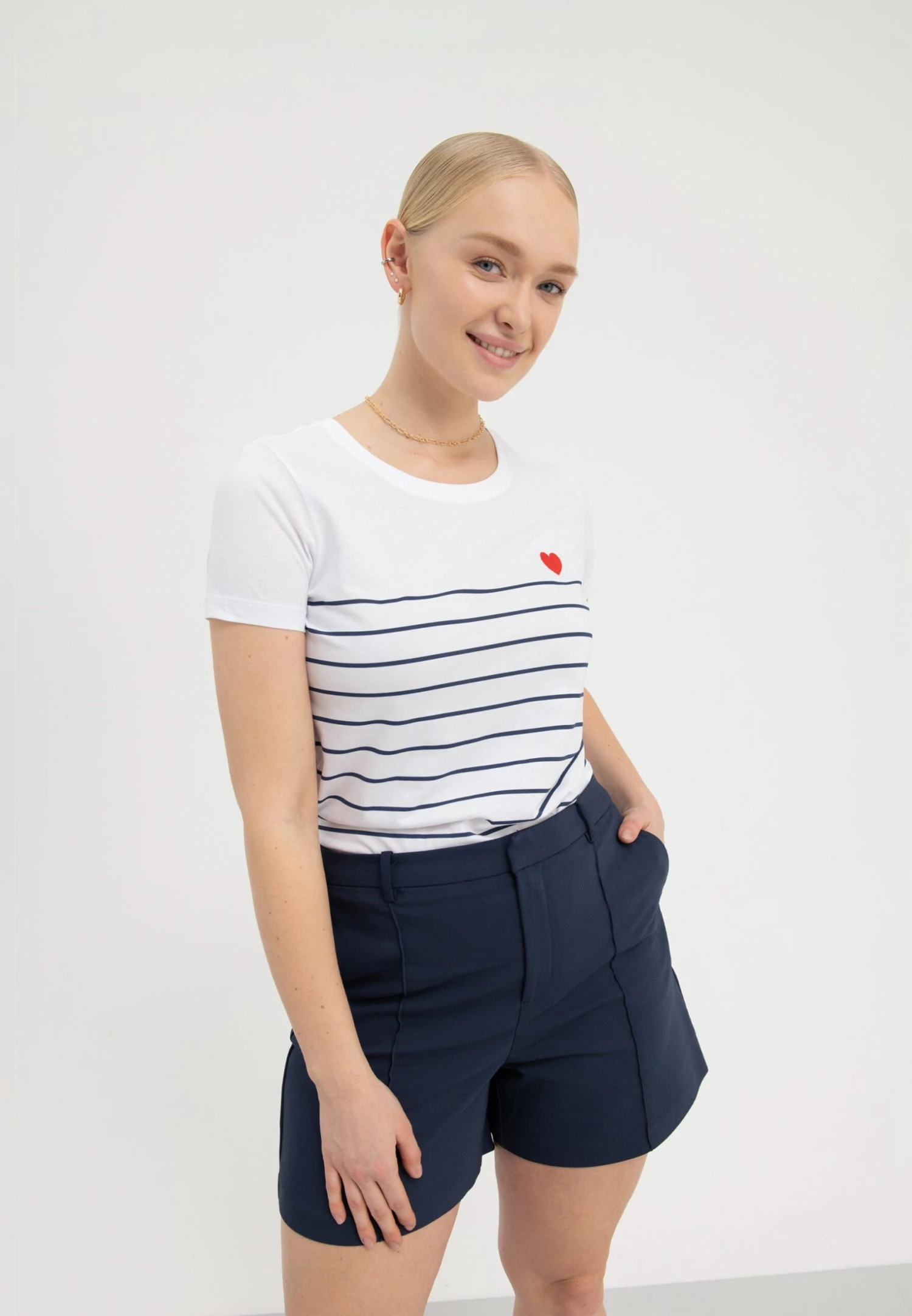 T-Shirt Print - White