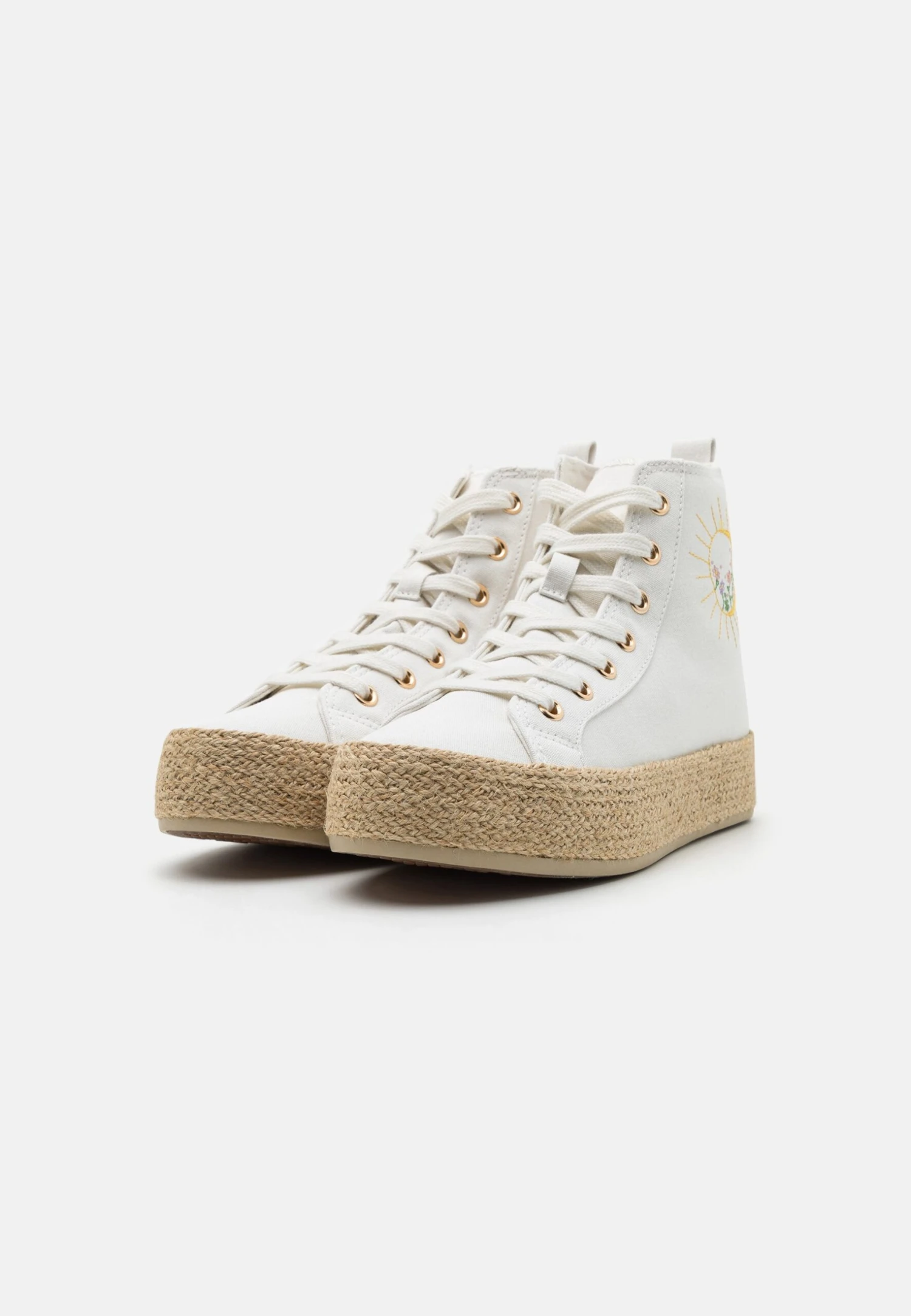 Sneakers Hoog - Beige