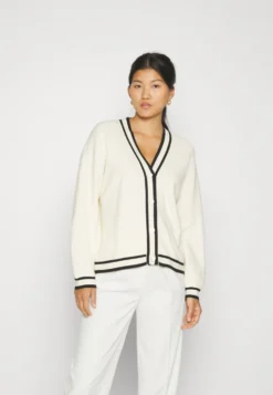 Anna Field Vest - White/Black