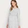 Nursing - Jersey Dress - Jerseyjurk - Grey