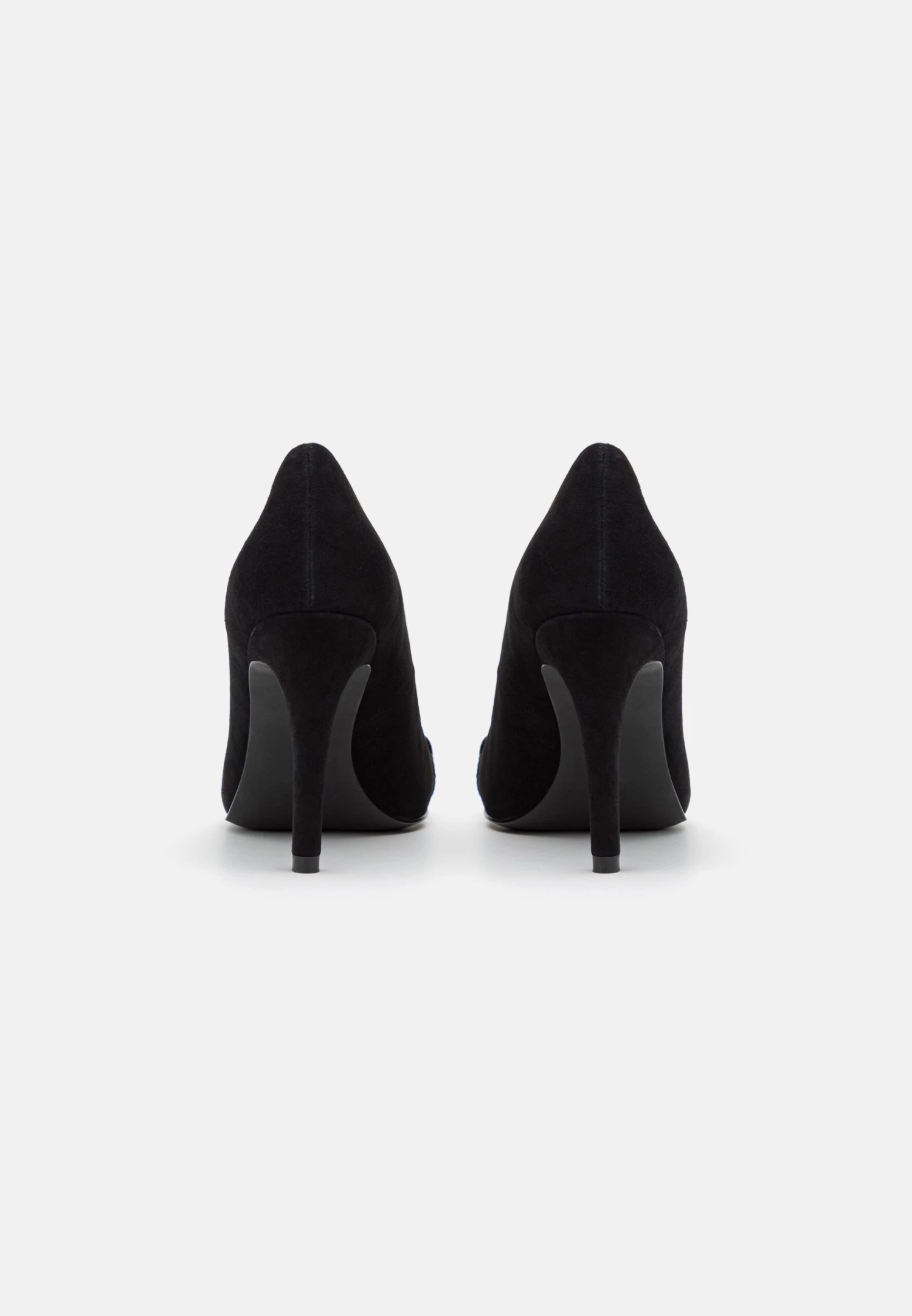 Leather Mia - Hoge Hakken - Black