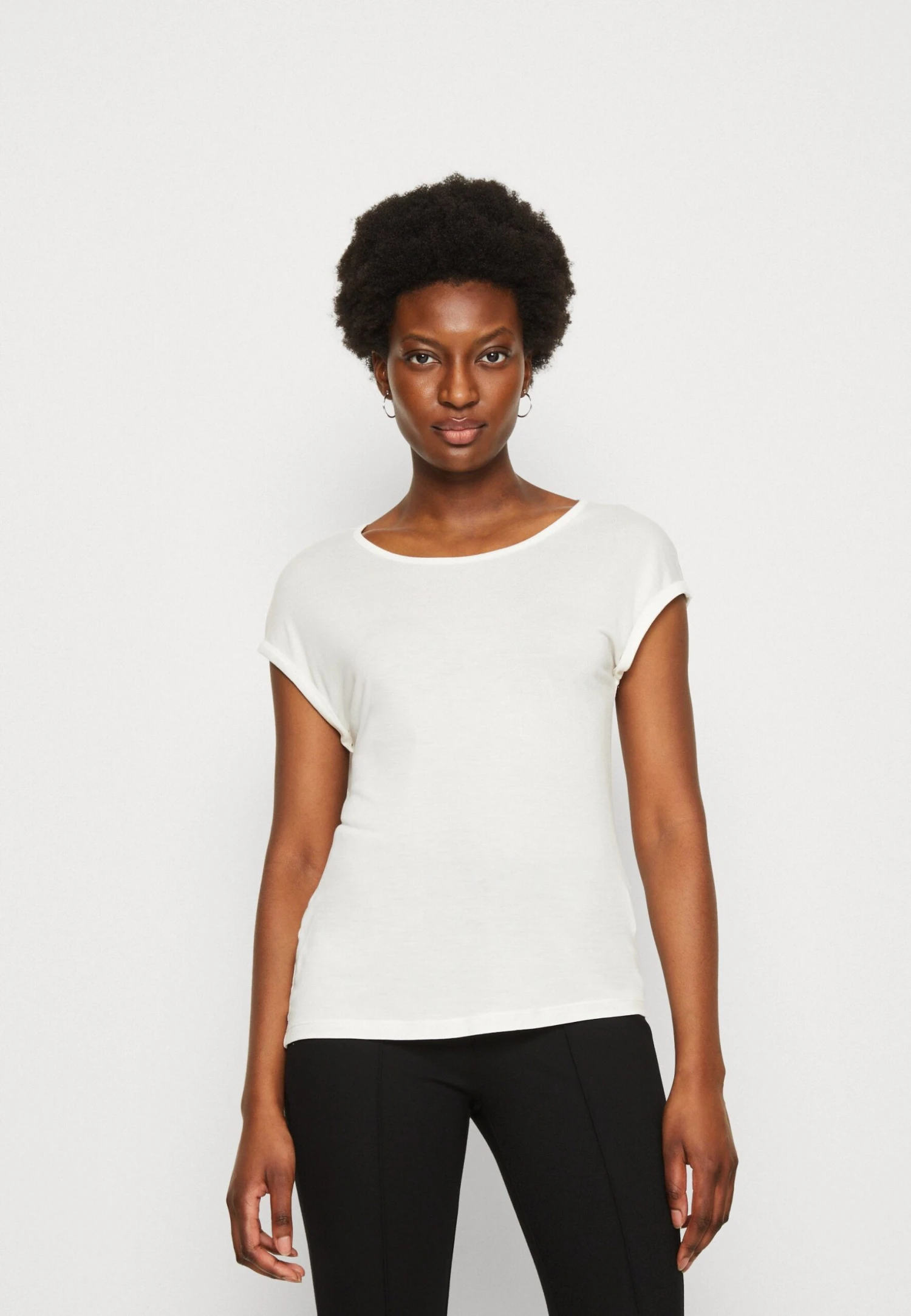 3 Pack - T-Shirt Basic - Beige/Off-White/Red