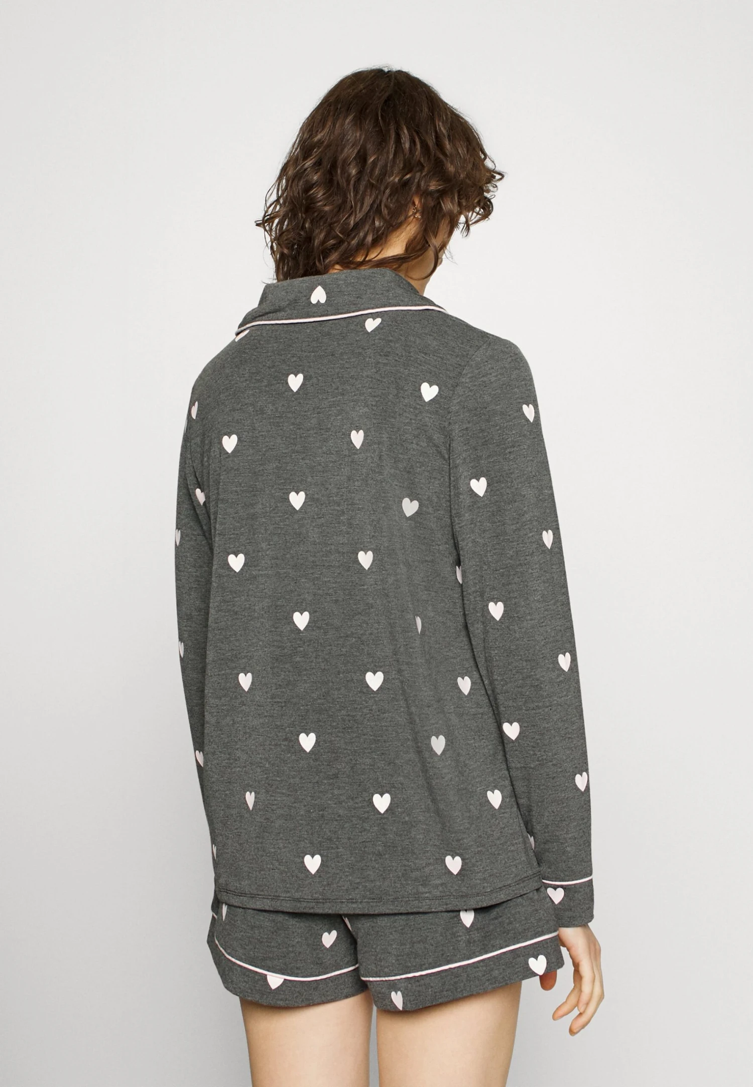 Pyjama - Dark Grey/Pink