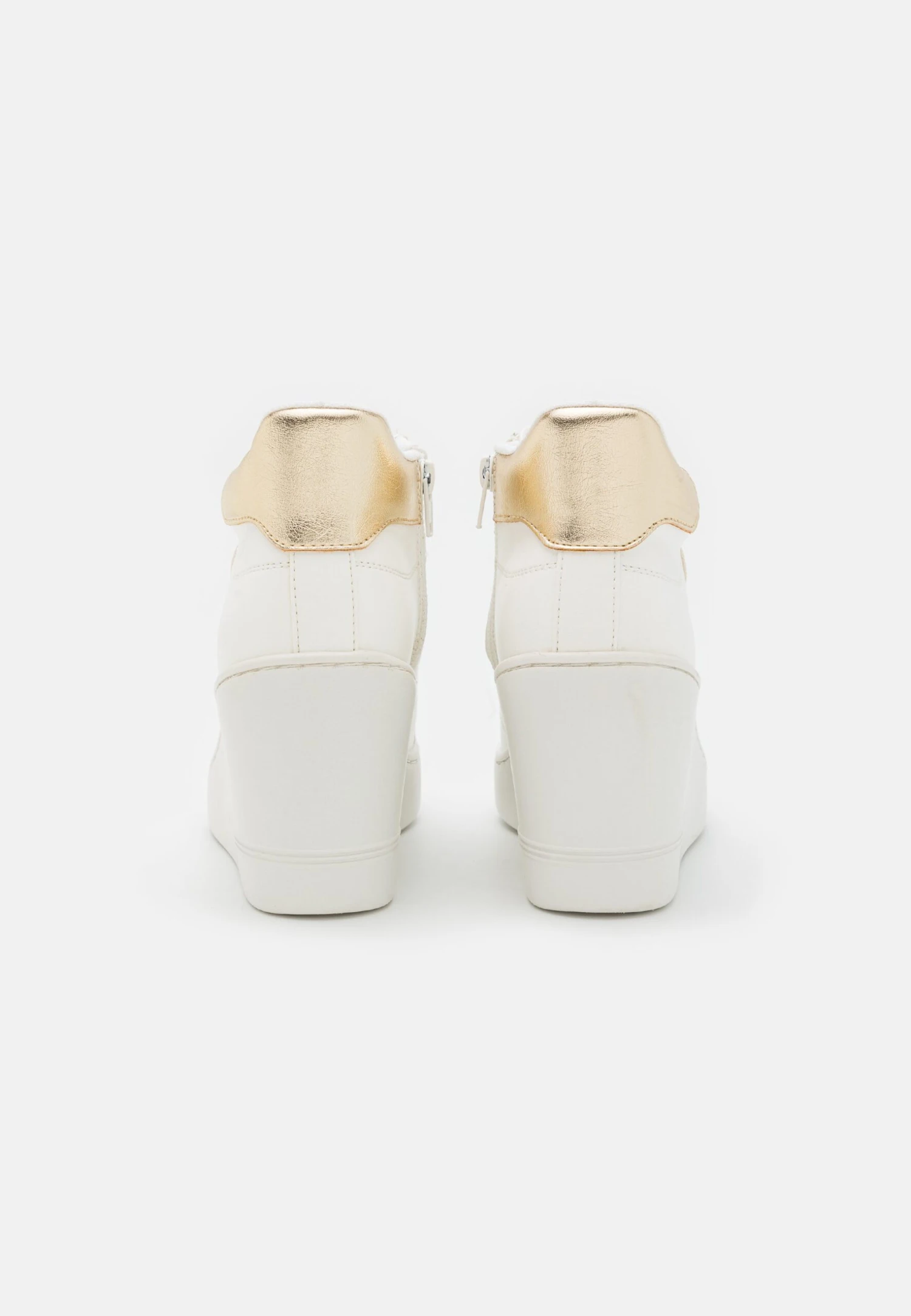 Sneakers Hoog - White/Gold