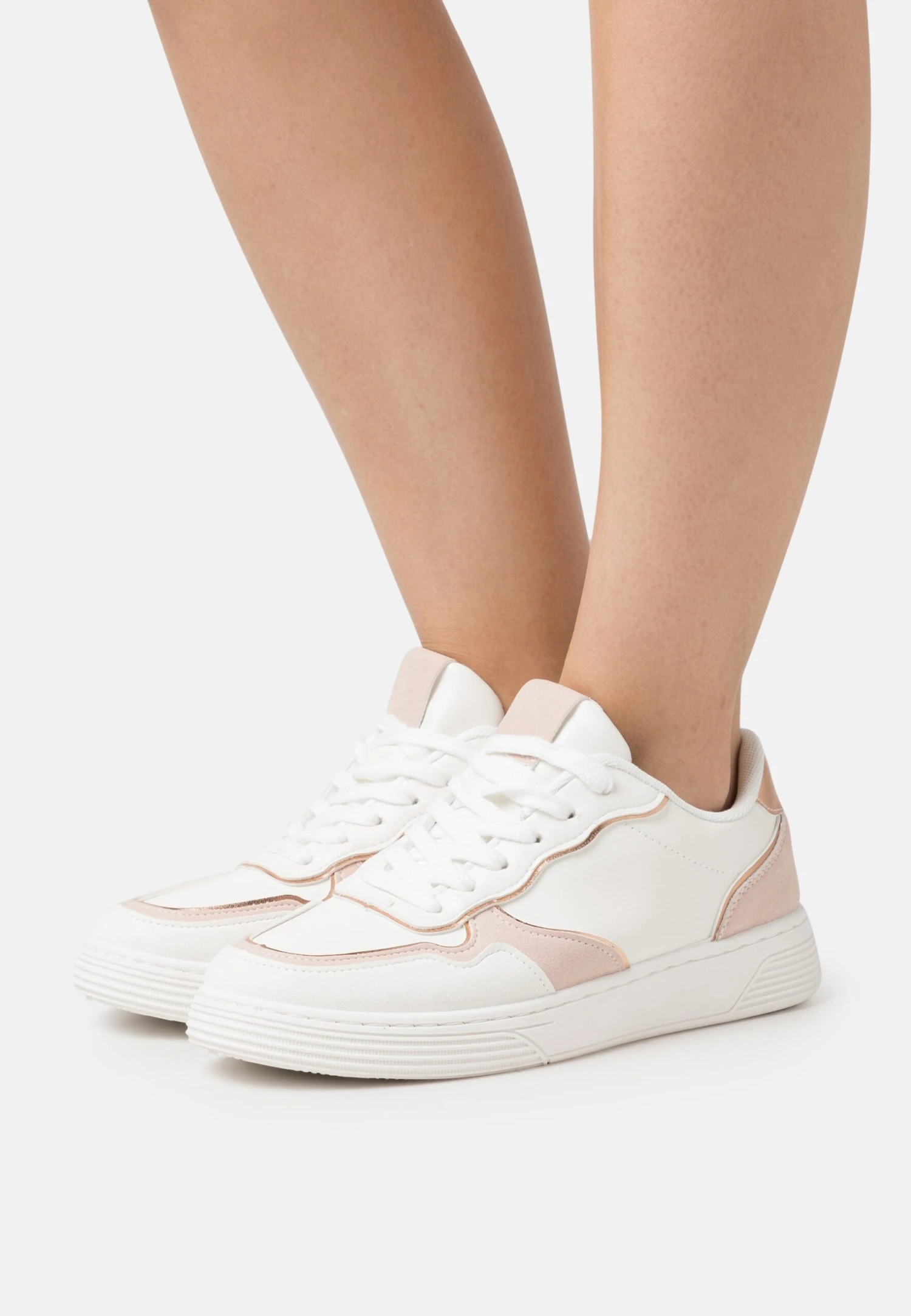 Sneakers Laag - White/Rose Gold Coloured