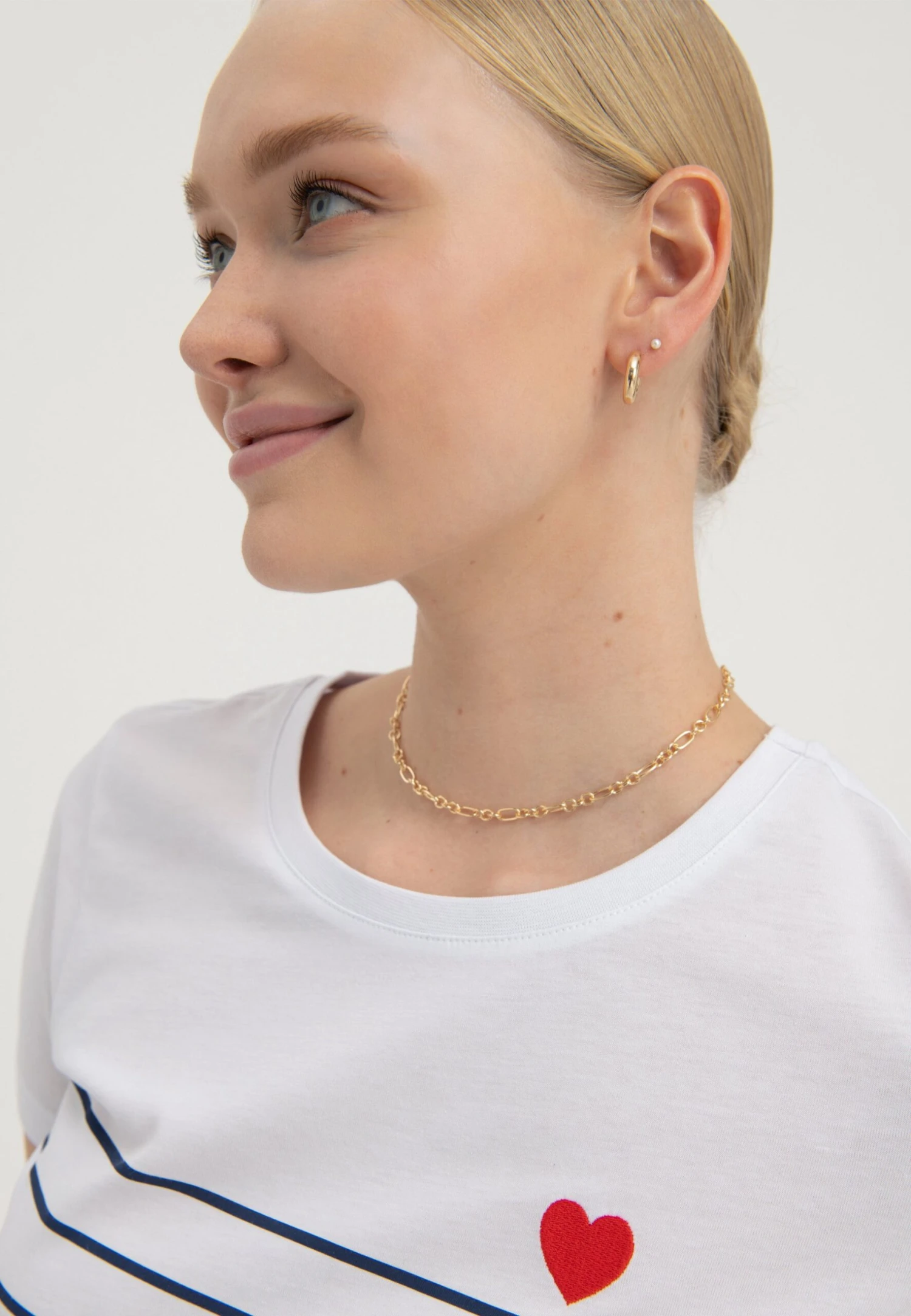 T-Shirt Print - White