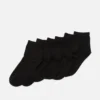 Anna Field 6 Pack Quarter Socks - Sokken - Black