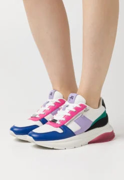 Anna Field Leather- Sneakers Laag - White/Multi-Coloured