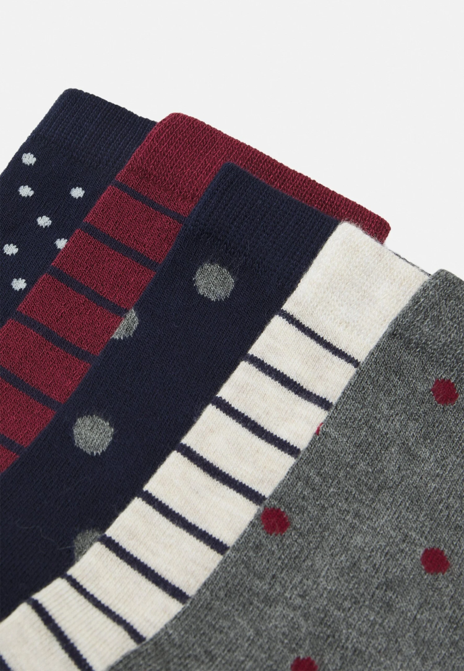 5 Pack - Sokken - Dark Blue/Dark Red