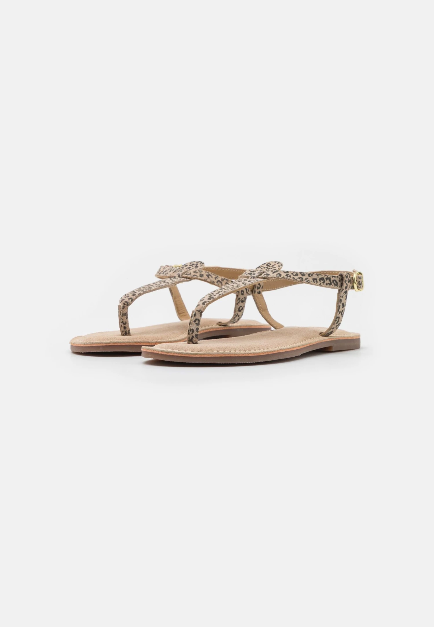 Leather- Teensandalen - Beige