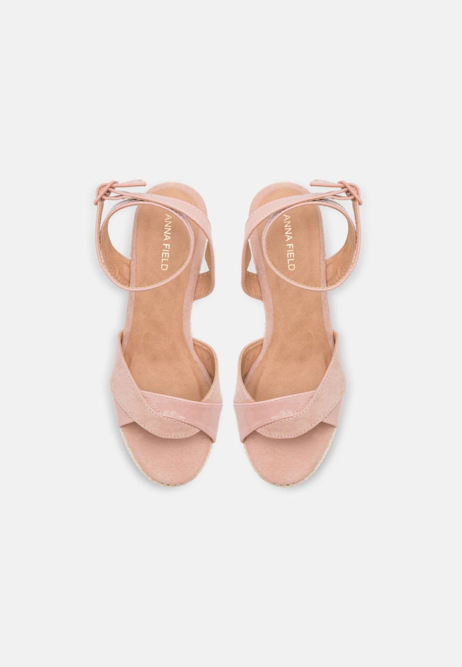 Sandalen Met Sleehak - Light Pink