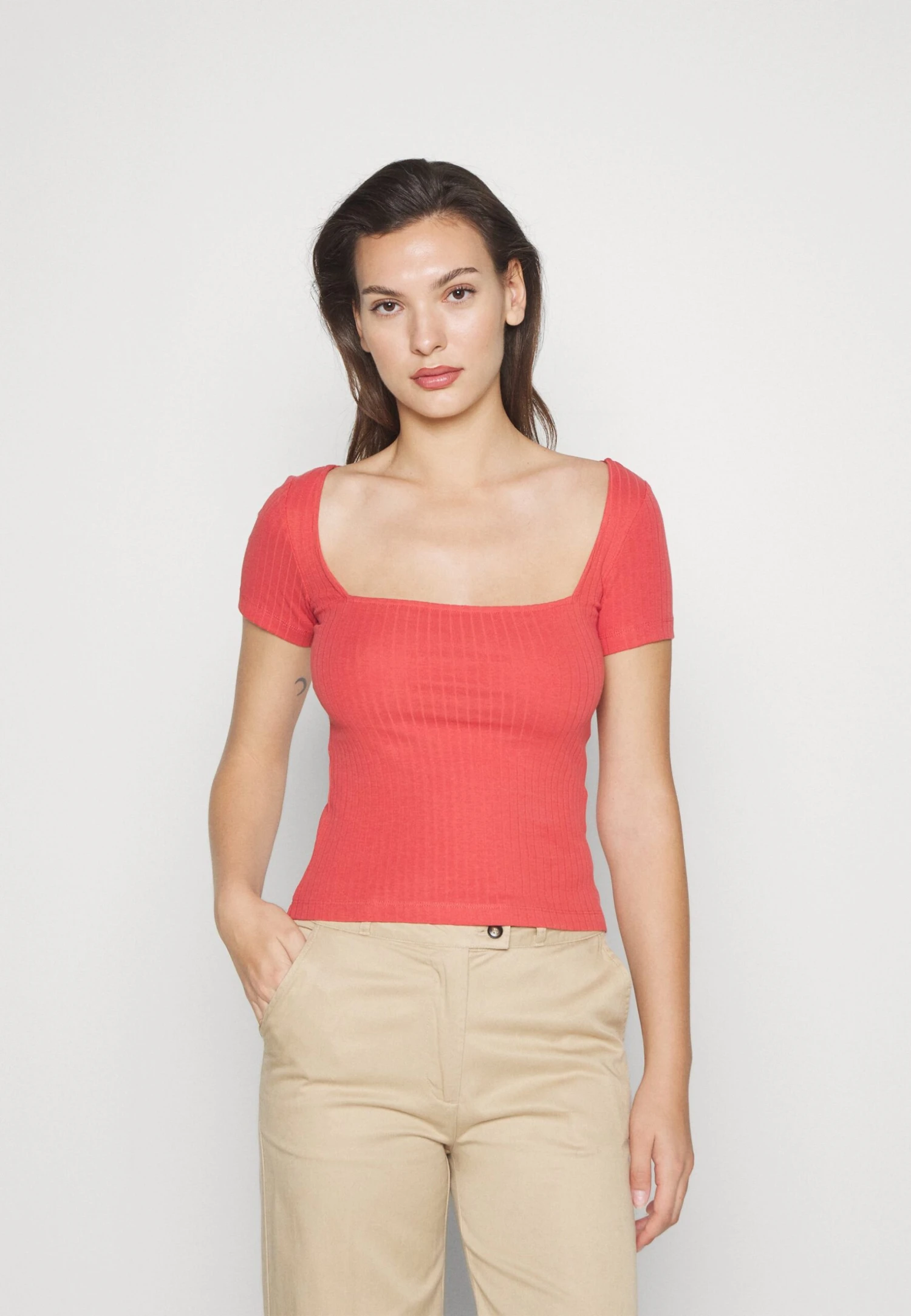 2 Pack - T-Shirt Basic - Red/White