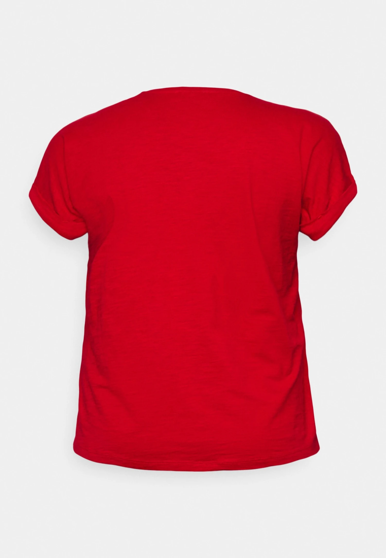 Slub Jersey- T-Shirt Basic - Red