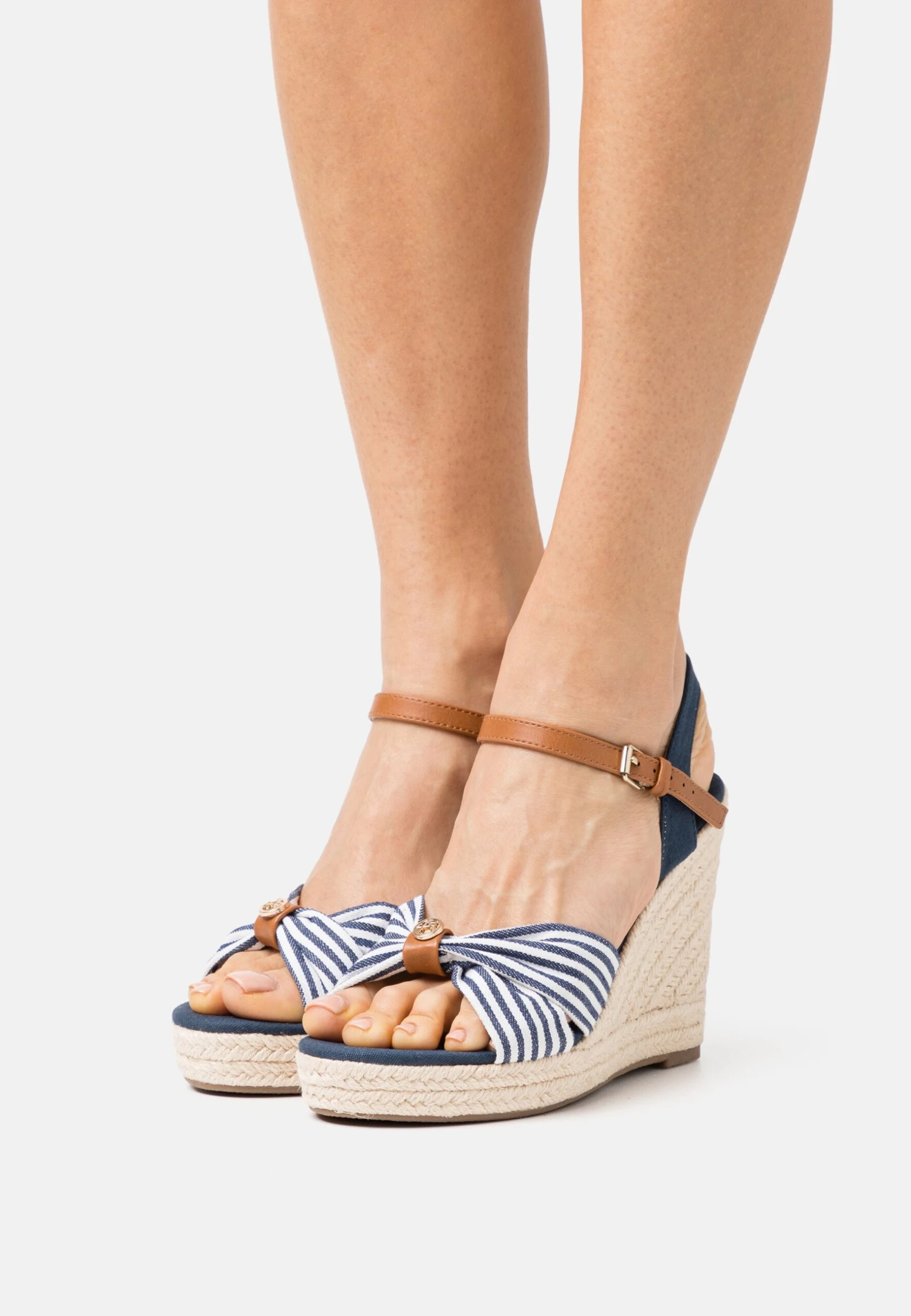 Sandalen Met Hoge Hak - Dark Blue