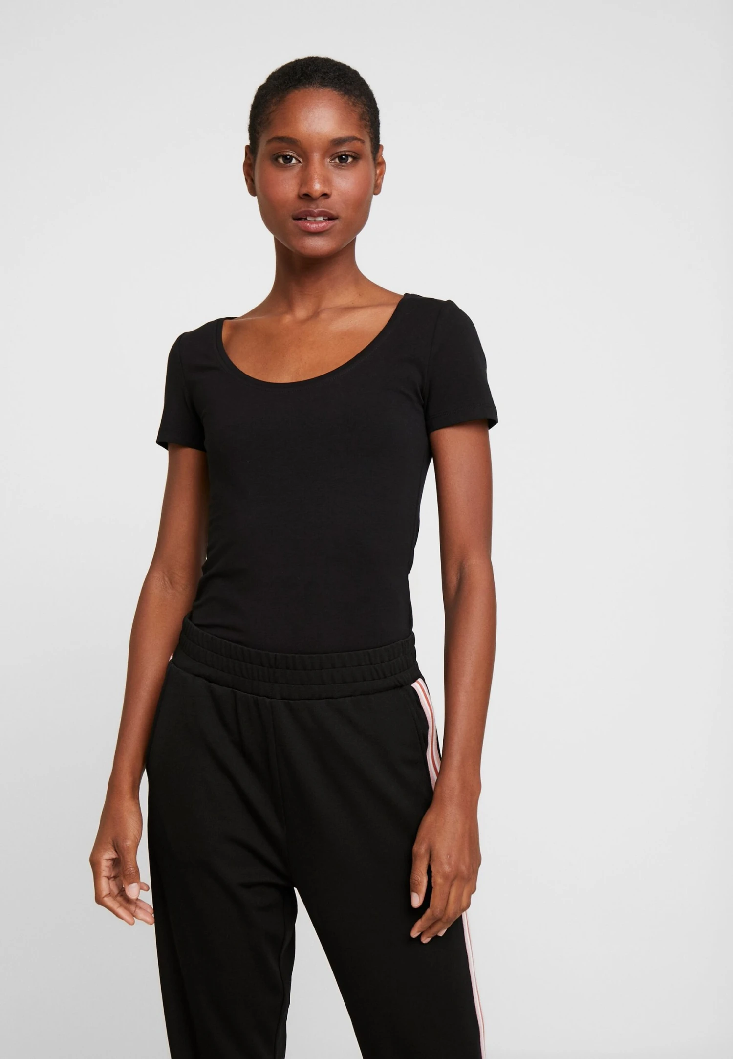 2 Pack- T-Shirt Basic - Black/White