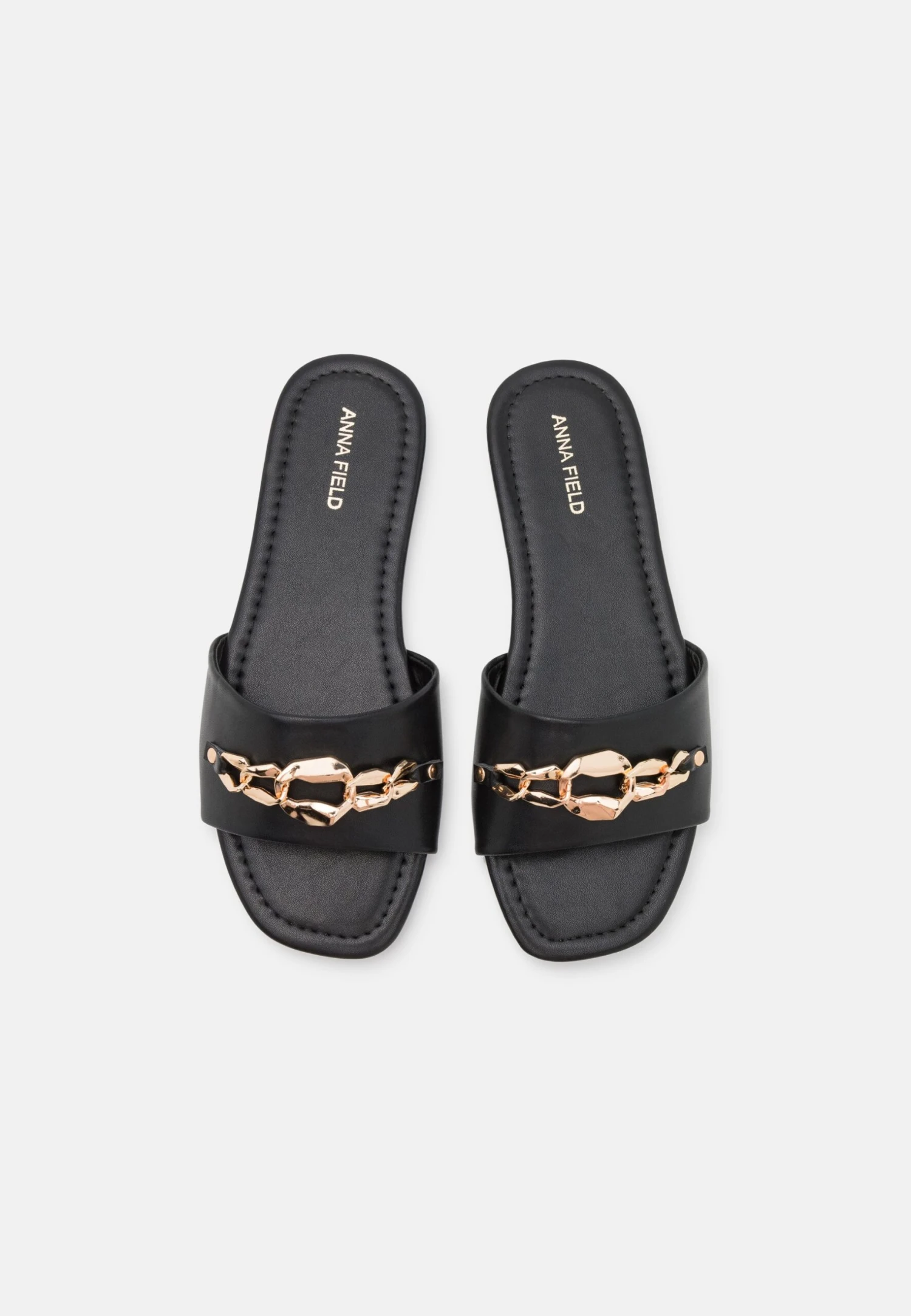 Wide Fit - Muiltjes - Black