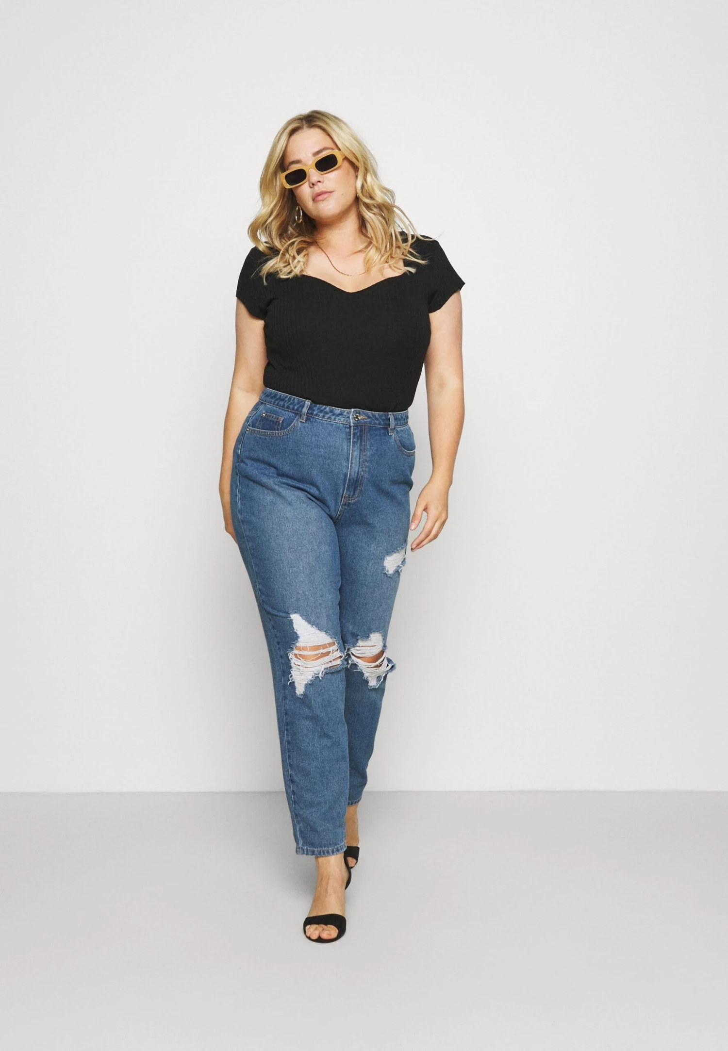 T-Shirt Print - Black